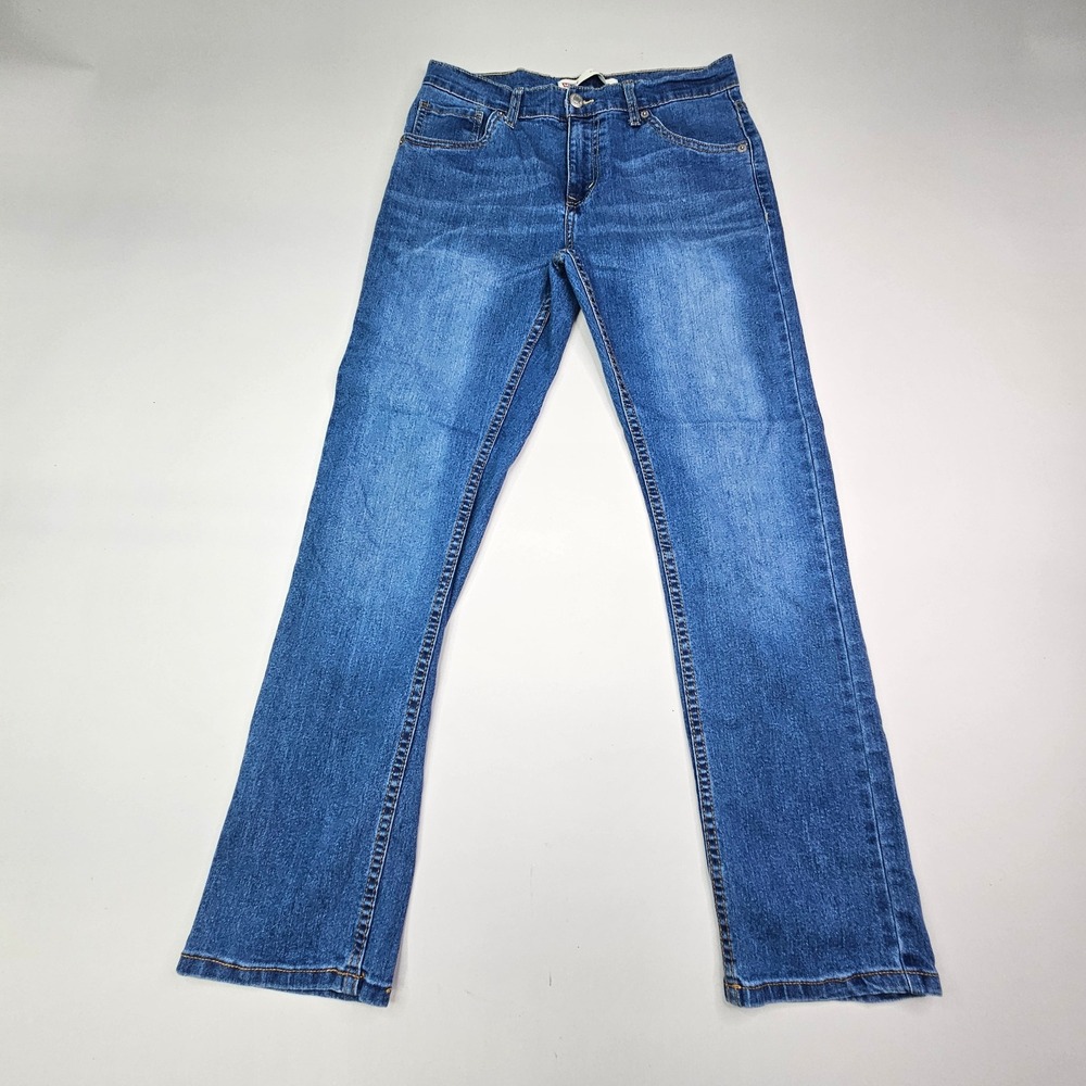 Levi's 511 Slim Fit Jeans Women 28 Blue Medium Wash Denim Trousers